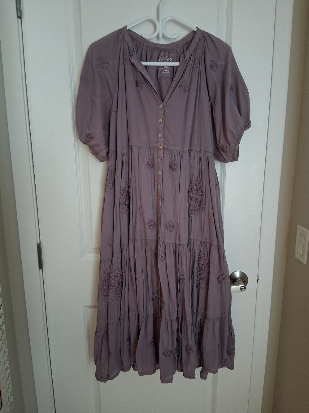 Beautiful Lilac Boho Dress